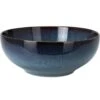 OTIX Saladeschaal Diep Serveerbord Schaal Blauw 25cm Aardewerk EBONY