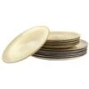 OTIX Dinerborden Bordenset 6 Persoons Onderborden Goud -Bestekwinkel 1000145589