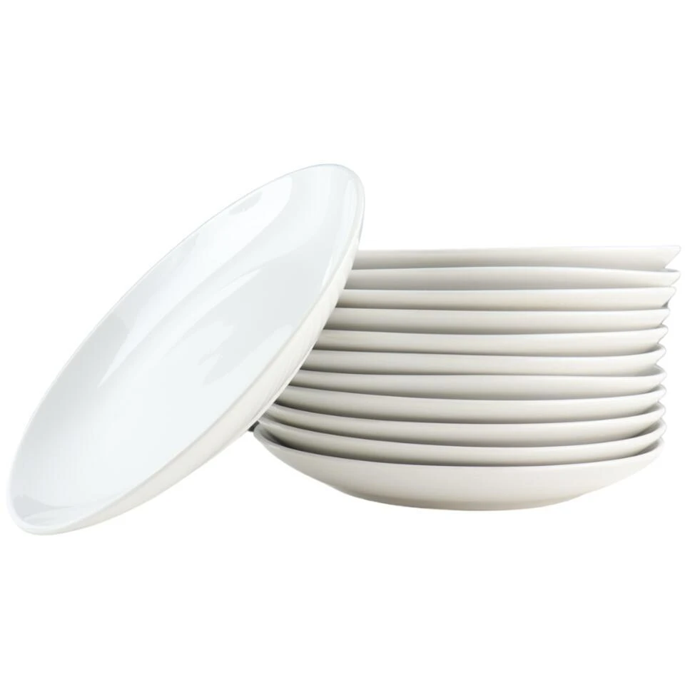 OTIX Dinerborden Bordenset 12 Persoons 27cm Porselein BIRCH 3 OTIX Dinerborden Bordenset 12 Persoons 27cm Porselein BIRCH