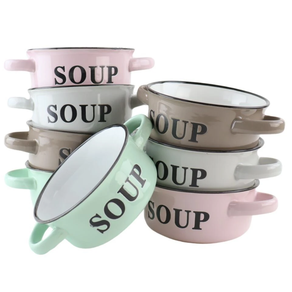 OTIX Soepkommen Met Oor Set Van 8 Schaaltjes 500ml Diverse Kleuren 3 OTIX Soepkommen Met Oor Set Van 8 Schaaltjes 500ml Diverse Kleuren