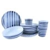 OTIX Serviessets 12 Delig STRIPES - BLUE -Bestekwinkel 1000161259