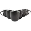 OTIX KoffieKopjes Set Van 6 - Zwart