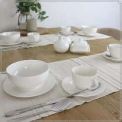 OTIX Koffiekopjes Met Oor En Schotel Set Van 6 200ml Wit Porselein LUNA -Bestekwinkel 11ea5c4ec2f949a38f06079d5970820f