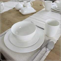 OTIX Koffiekopjes Set Van 6 Met Oor Koffietassen 300ml Wit Porselein LUNA 13 OTIX Koffiekopjes Set Van 6 Met Oor Koffietassen 300ml Wit Porselein LUNA -Bestekwinkel 16ca44c4a768492b9199dd90a4d5128a