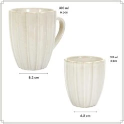 OTIX Koffiekopjes 12 Delig Solis - Wit -Bestekwinkel 1913630a8e814226b3d42a8e81a0f00f