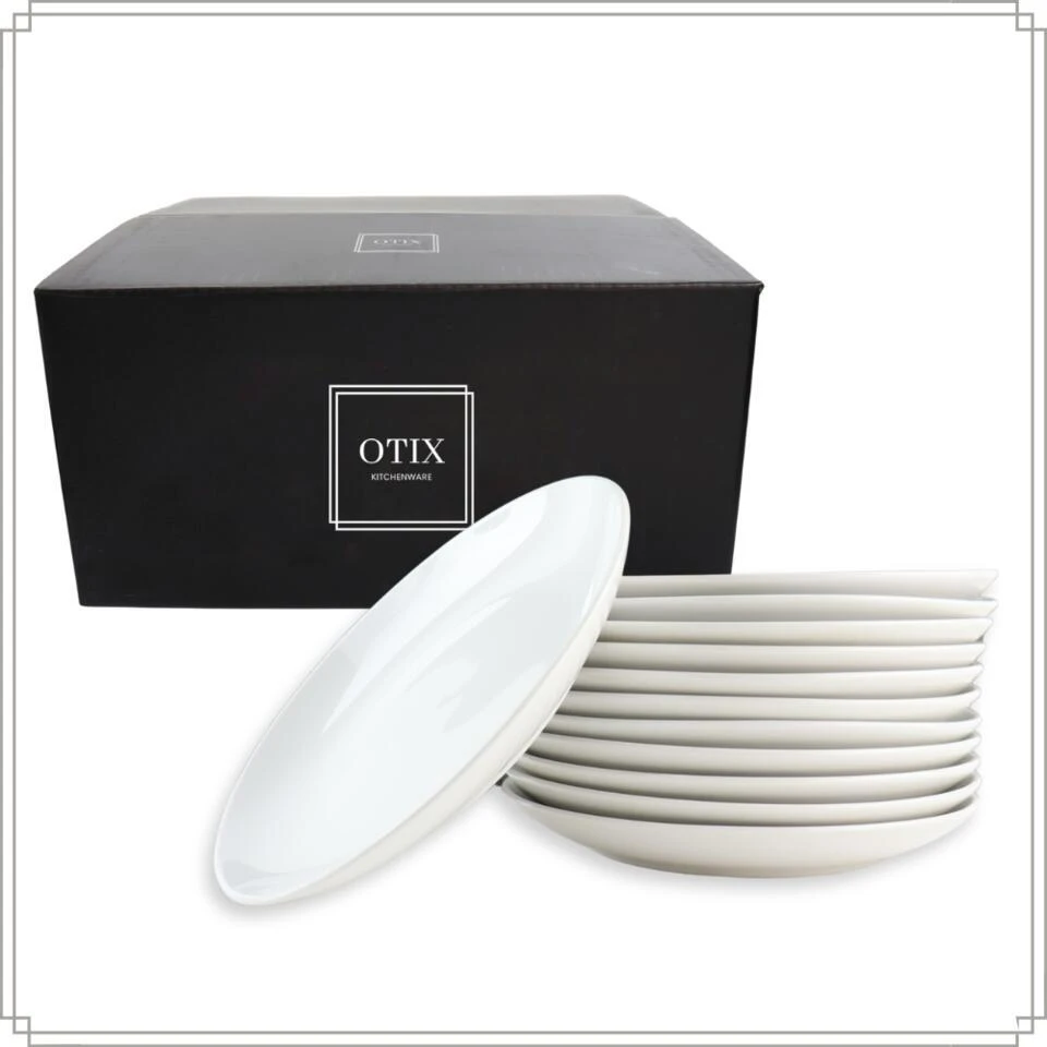 OTIX Dinerborden Bordenset 12 Persoons 27cm Porselein BIRCH 10 OTIX Dinerborden Bordenset 12 Persoons 27cm Porselein BIRCH - Afbeelding 8