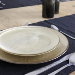 OTIX Dinerborden Bordenset 6 Persoons Onderborden Goud 12 OTIX Dinerborden Bordenset 6 Persoons Onderborden Goud -Bestekwinkel 1c49f4f64f6d46849c3a3c041e7ac15c