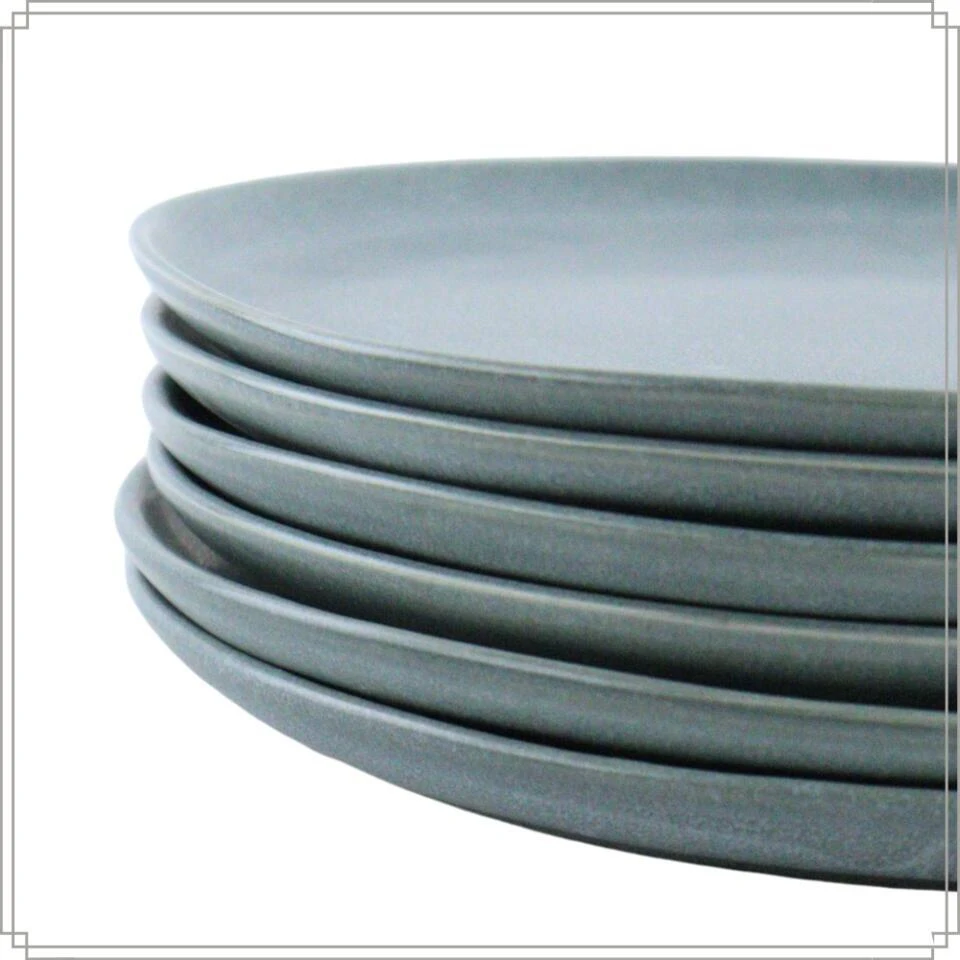 OTIX Ontbijtborden Bordenset 12 Persoons Dessertbord 21cm Aardewerk 10 OTIX Ontbijtborden Bordenset 12 Persoons Dessertbord 21cm Aardewerk - Afbeelding 8