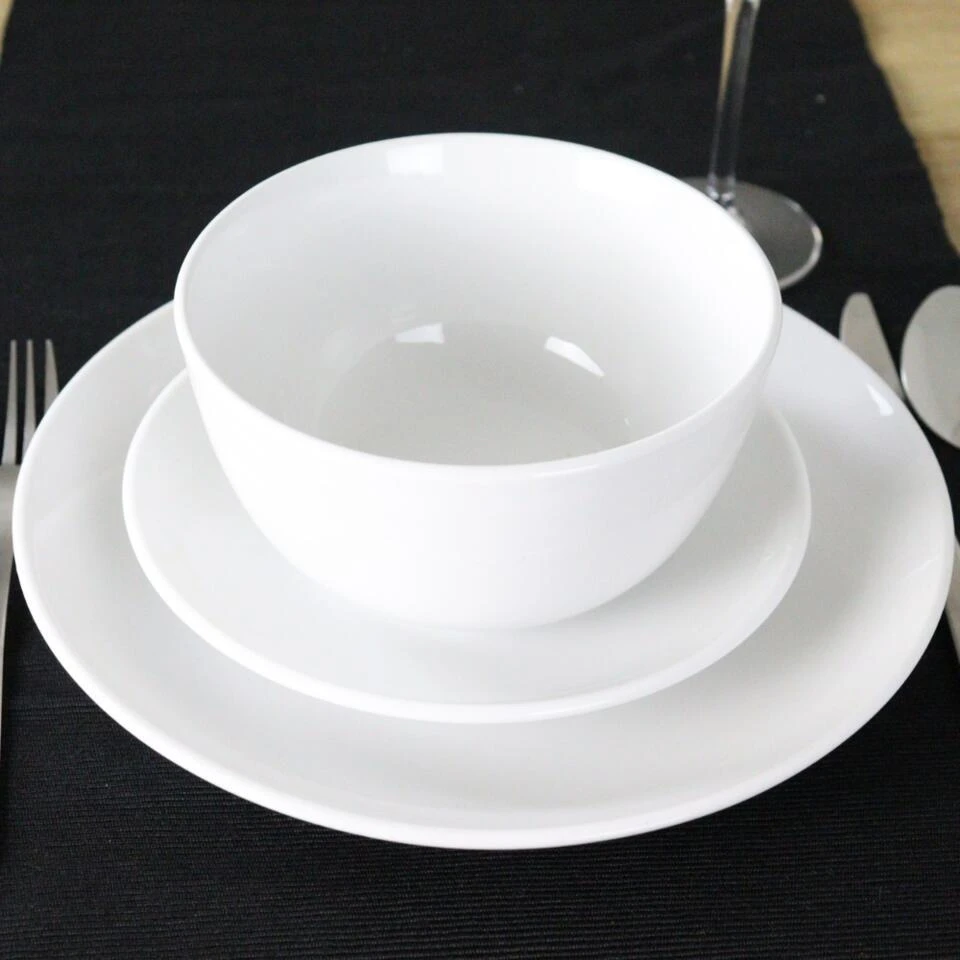 OTIX Dinerborden Bordenset 12 Persoons 27cm Porselein BIRCH 6 OTIX Dinerborden Bordenset 12 Persoons 27cm Porselein BIRCH - Afbeelding 4