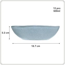 OTIX Soepkommen Zonder Oor Set Van 12 Schaaltjes 500 Ml Blauw 15 OTIX Soepkommen Zonder Oor Set Van 12 Schaaltjes 500 Ml Blauw -Bestekwinkel 2218198adc9f4e2b973a8e958251870b