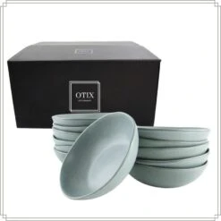 OTIX Soepkommen Zonder Oor Set Van 12 Schaaltjes 500 Ml Blauw 19 OTIX Soepkommen Zonder Oor Set Van 12 Schaaltjes 500 Ml Blauw -Bestekwinkel 255b70722c264d5d8aba344f00e09b3d