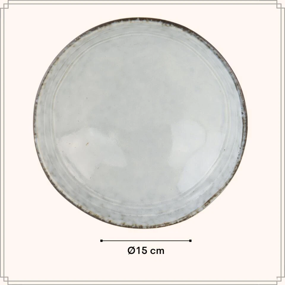 OTIX Soepkommen 6 Stuks Blauw 15cm Soeptassen Keramiek BLUEBELL 8 OTIX Soepkommen 6 Stuks Blauw 15cm Soeptassen Keramiek BLUEBELL - Afbeelding 6