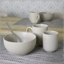 OTIX Koffiekopjes Set Van 12 Kopjes 190ml 300ml Met Set Van 6 Soep -Bestekwinkel 30ce121633ca46e49f446a2a7245c486