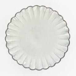 Mica Decorations Corfu Dinerbord - H2,5 X Ø26,5 Cm - Keramiek - Grijs -Bestekwinkel 3118d5a571b44e67a5d03242e04cab0a