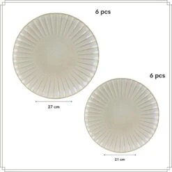 OTIX Serviesset 12 Delig Solis - Wit -Bestekwinkel 317150762d284a0f808de2c401919c7d