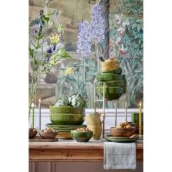 Mica Decorations Rhea Dinerbord - Ø27,5 Cm - Keramiek - Groen -Bestekwinkel 3188dea3971541838a477b5752cf2a5c 1