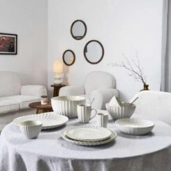 OTIX Soepkommen Met Oor Set Van 6 Stuks Soeptassen Wit Keramiek SOLIS -Bestekwinkel 331f2f72aad140169b789ed3687df7d6