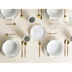 NETTLE - Servies Set Van 16 - Gebroken Wit - Steengoed -Bestekwinkel 33e8b31ca705444db05280482a0a001a