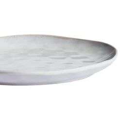 SESAME - Dinerborden Set Van 8 - Lichtgrijs - Steengoed -Bestekwinkel 33eabd0cfc2c4934960043a266d5c3cc