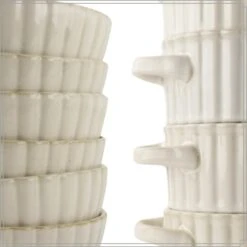 OTIX Soepkommen Set Van 12 Stuks Soeptassen Kommen Wit Keramiek SOLIS -Bestekwinkel 36f1fab25755427797d339a34840c29b