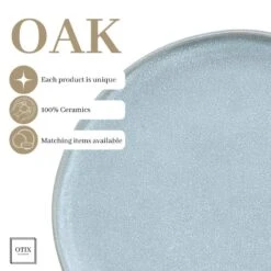 OTIX Dinerborden Bordenset 6 Persoons 27cm Aardewerk OAK -Bestekwinkel 3a31cf8d2f4b4c8c9a0461cb0cb7d258