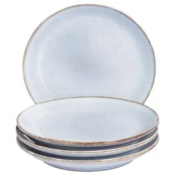 JUNIPER - Bijzetborden Set Van 4 - Lichtblauw - Steengoed -Bestekwinkel 3ff86b1b0840412db27a0a5a6cf845fd