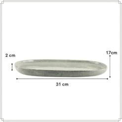 OTIX Serveerschaal Tapas Schaal Ovaal Serveerschotel 31x17 Aardewerk BEECH 14 OTIX Serveerschaal Tapas Schaal Ovaal Serveerschotel 31x17 Aardewerk BEECH -Bestekwinkel 432acbd736cb40a58994db912d5c2edc
