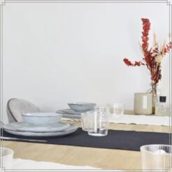 OTIX Dessert Ontbijt Bordenset 12 Persoons Blauw 21cm Keramiek BLUEBELL 16 OTIX Dessert Ontbijt Bordenset 12 Persoons Blauw 21cm Keramiek BLUEBELL -Bestekwinkel 47b3268ba07e4ceabe1939a5c5d8e002