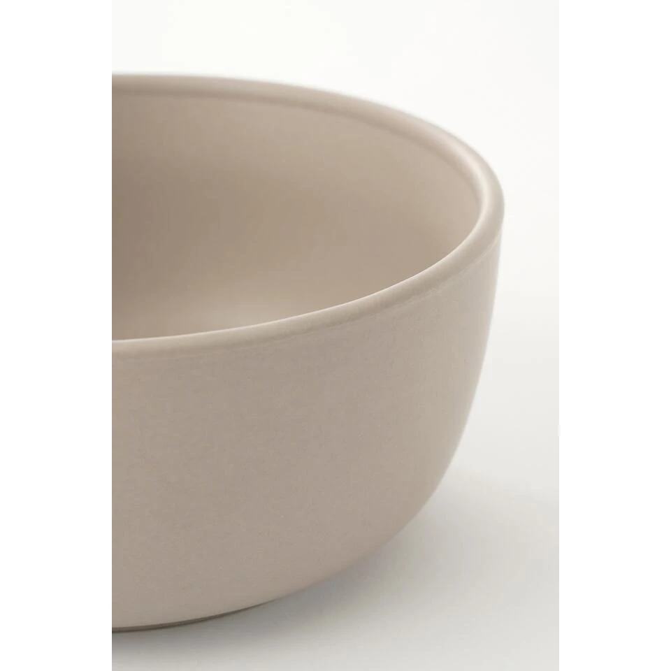 Mica Decorations Ozzu Serviesset 4 Persoons - Steengoed - Taupe 6 Mica Decorations Ozzu Serviesset 4 Persoons - Steengoed - Taupe - Afbeelding 4