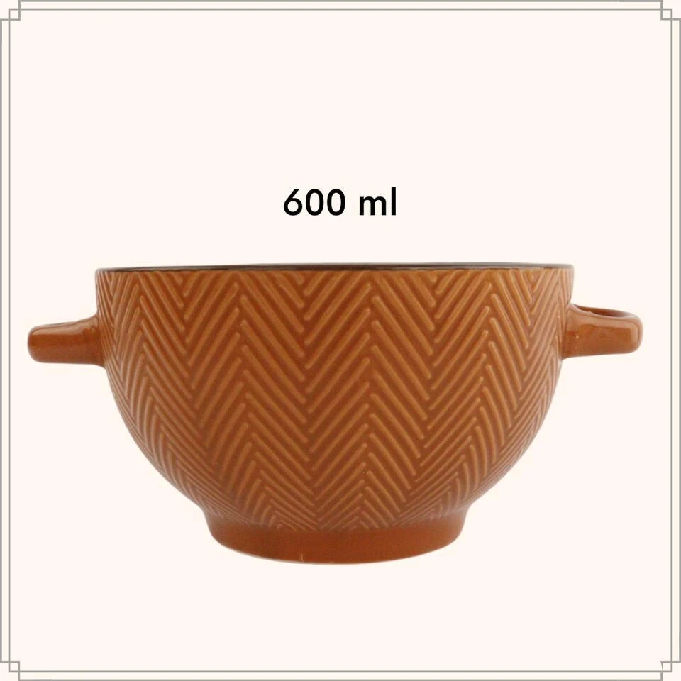 OTIX Soepkommen Met Oor Set Van 4 Verschillende Kleuren Soeptassen Aardewerk 5 OTIX Soepkommen Met Oor Set Van 4 Verschillende Kleuren Soeptassen Aardewerk - Afbeelding 3