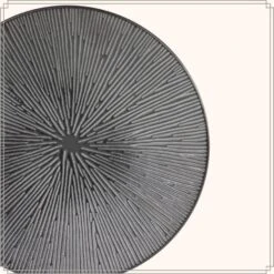 OTIX Dessert Ontbijt Bordenset 12 Persoons Zwart 21cm Keramiek POPPY -Bestekwinkel 556a90e762524f458ab92065f9a486da