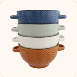 OTIX Soepkommen Met Oor Set Van 4 Verschillende Kleuren Soeptassen Aardewerk 22 OTIX Soepkommen Met Oor Set Van 4 Verschillende Kleuren Soeptassen Aardewerk -Bestekwinkel 60fae0e112794fe6bd3424b26e587be4