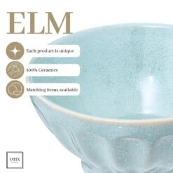 OTIX Soepkommen Zonder Oor Set Van 12 Schaaltjes 560ml Licht Blauw ELM -Bestekwinkel 6193e15d1189481fa292fa445ebfdd9d