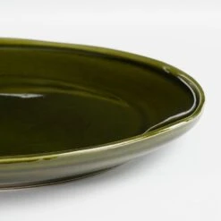 Mica Decorations Rhea Dinerbord - Ø27,5 Cm - Keramiek - Groen -Bestekwinkel 67e80dcfbbd442a69027449245212643
