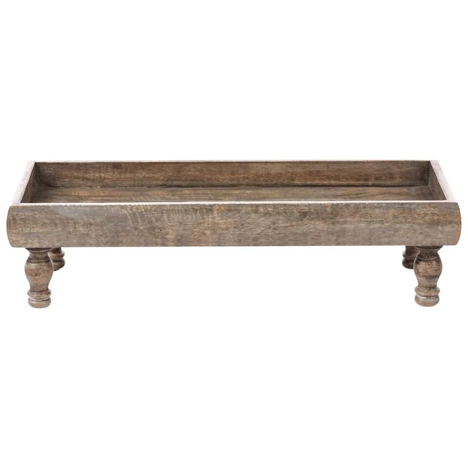 DAMIETTA - Dienblad - Bruin - Mangohout 7 DAMIETTA - Dienblad - Bruin - Mangohout - Afbeelding 5