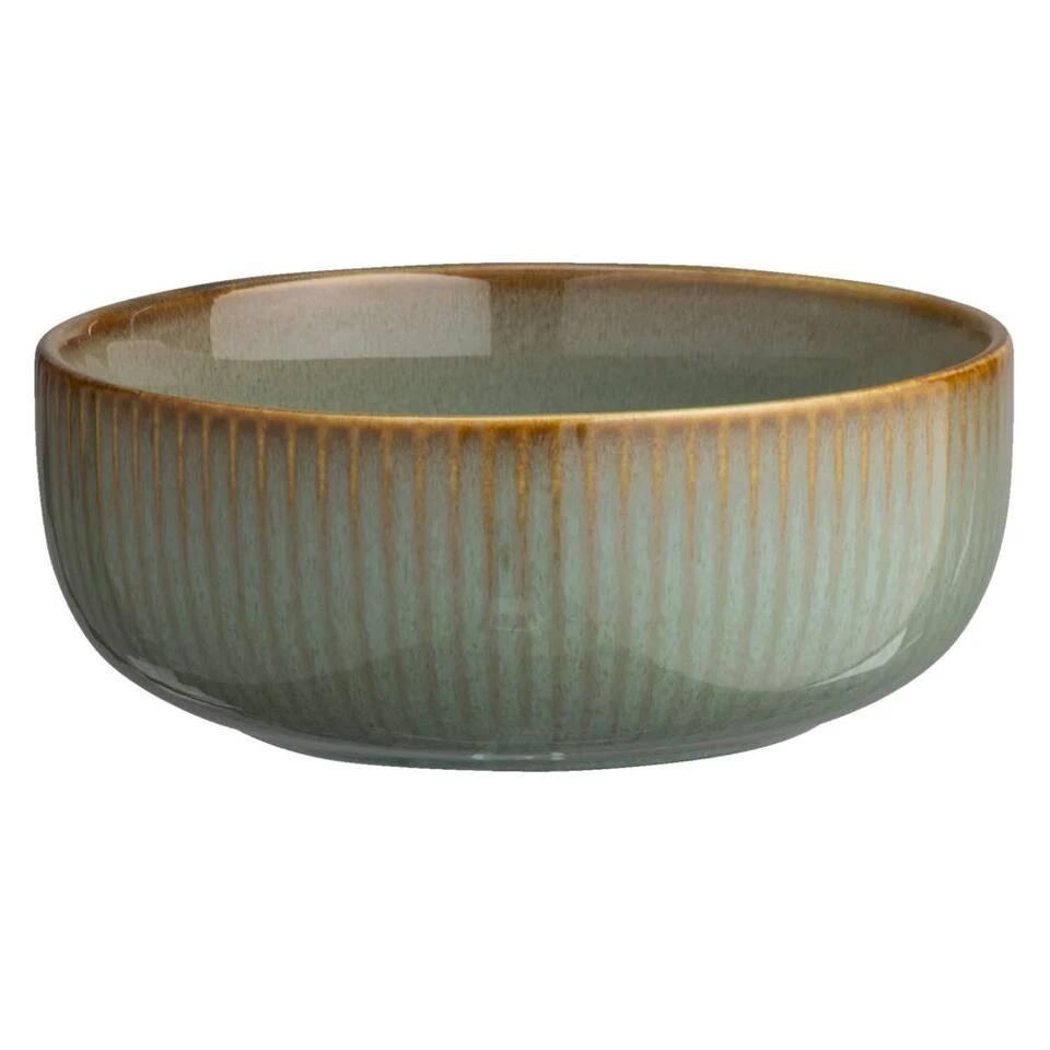 Schaaltje Camille - Groen - Stoneware - Ø16,5 Cm 3 Schaaltje Camille - Groen - Stoneware - Ø16,5 Cm
