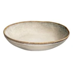 Pastabord Anna - Beige - Stoneware - Ø20 Cm