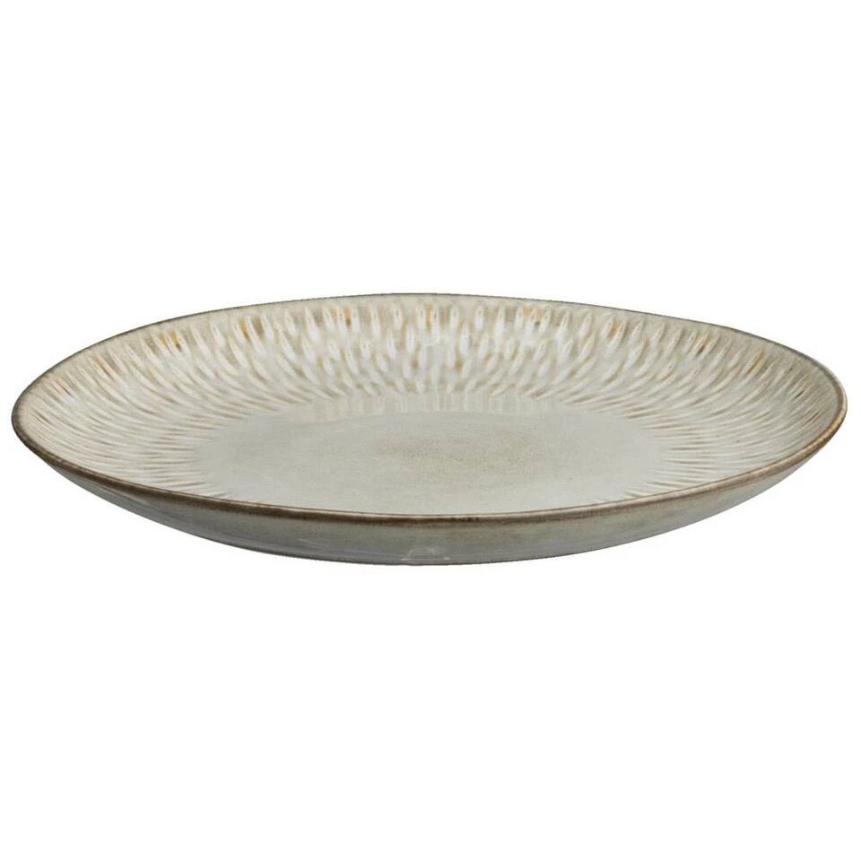 Dinerbord Bodhi - Beige Stoneware - Ø27,5 Cm 3 Dinerbord Bodhi - Beige Stoneware - Ø27,5 Cm