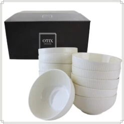 OTIX Soepkommen Zonder Oor Set Van 12 Schaaltjes 600ml Wit Porselein 17 OTIX Soepkommen Zonder Oor Set Van 12 Schaaltjes 600ml Wit Porselein -Bestekwinkel 77c092da4ad84f79982a936b32fd10e7