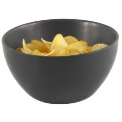 Merkloos Kom - Aardewerk - Zwart - Stapelbaar - D14 X 7.5 Cm - Schaaltje -Bestekwinkel 7b642c4f84f748ebb986dc2bf920c27c