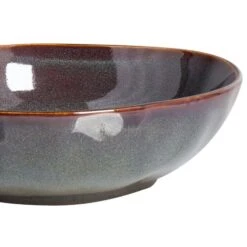 THYME - Diepe Borden Set Van 8 - Donkergroen - Steengoed -Bestekwinkel 7d2f4d09f9aa48f3aadfdb5a2bb1b7f1 1