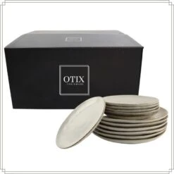 OTIX Serviesset 12 Delig Lily - Beige -Bestekwinkel 80bb8b0d35734194bfe6391ec2c5f195