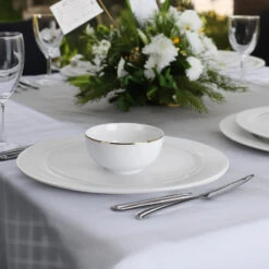 Excellent Houseware Kommetje/serveer Schaaltje - Wit/goud - D14 X 7 Cm - Porselein 8 Excellent Houseware Kommetje/serveer Schaaltje - Wit/goud - D14 X 7 Cm - Porselein -Bestekwinkel 8791a6a7084c4e6681bf9b6c3d1ccbbc