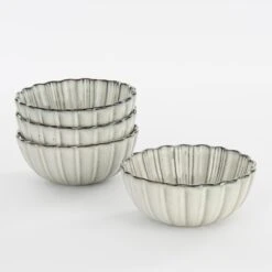 Mica Decorations Corfu Schaal - H9 X Ø17 Cm - Keramiek - Grijs -Bestekwinkel 8885805c24a54eb488a25d99246d6aac