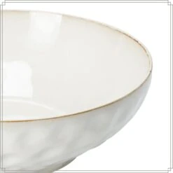 OTIX Saladeschaal Slakom Serveerschaal 2500ML Beige Keramiek -Bestekwinkel 8ce5df57508e4a9597f1c4eac93b13fa