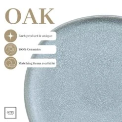 OTIX Ontbijtborden Bordenset 12 Persoons Dessertbord 21cm Aardewerk 20 OTIX Ontbijtborden Bordenset 12 Persoons Dessertbord 21cm Aardewerk -Bestekwinkel 930a344ab80748b8a6bcc215844815a7