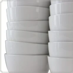 OTIX Soepkommen Zonder Oor Set Van 12 Schaaltjes Wit Porselein BIRCH -Bestekwinkel 9552df0702a54706b1468534f8d0a503