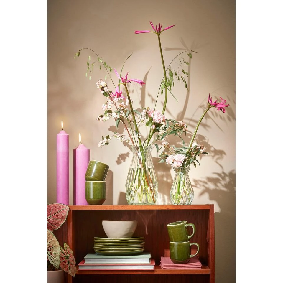 Mica Decorations Rhea Mok - 316 Ml - Keramiek - Groen 4 Mica Decorations Rhea Mok - 316 Ml - Keramiek - Groen - Afbeelding 2