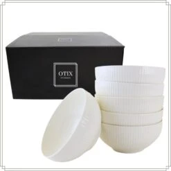 OTIX Soepkommen Zonder Oor Set Van 6 Schaaltjes 600ml Wit Porselein LUNA 17 OTIX Soepkommen Zonder Oor Set Van 6 Schaaltjes 600ml Wit Porselein LUNA -Bestekwinkel 972fa467521c4d108126769bd23cea2a