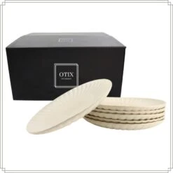 OTIX Diner Bordenset 6 Persoons Onderborden 32cm Wit Keramiek SOLIS -Bestekwinkel 9a8b37f2da814951863e34a207dcafa4